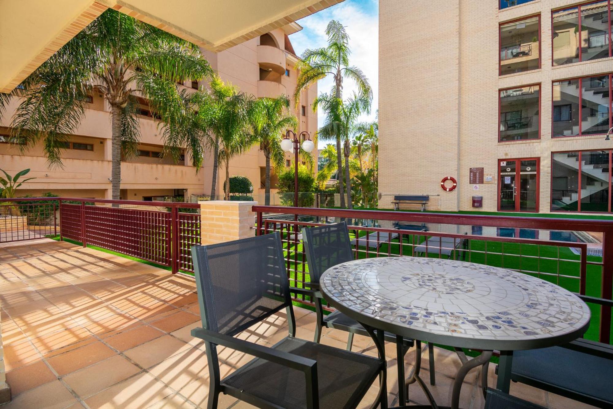 Apartamentos Albir Confort 3 Dormitorios El Albir Kültér fotó