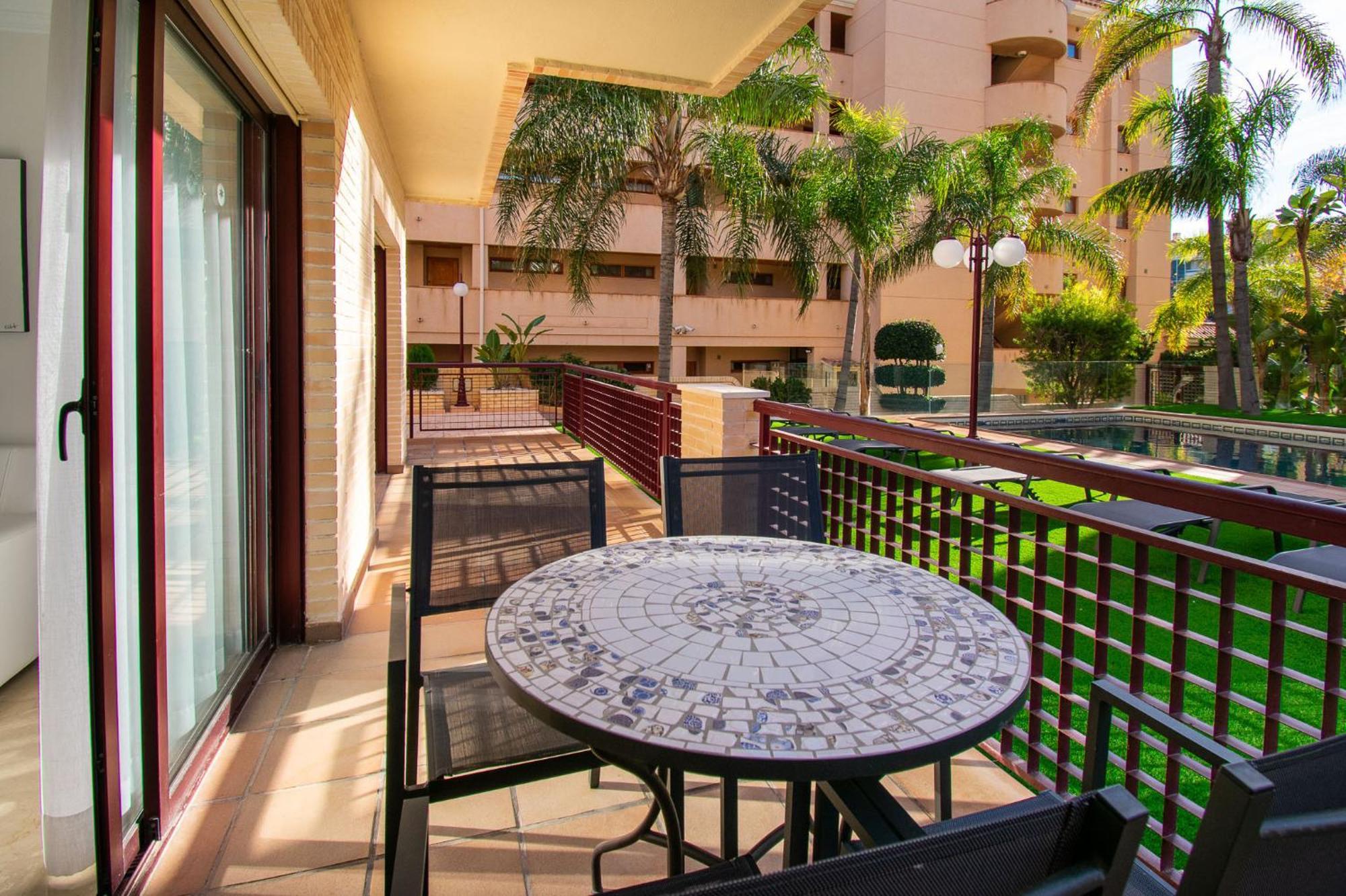 Apartamentos Albir Confort 3 Dormitorios El Albir Kültér fotó
